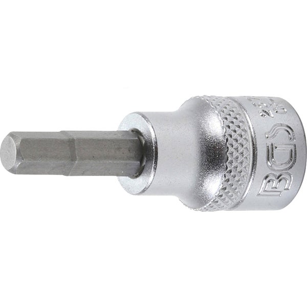 BGS Bit-Einsatz Antrieb Innenvierkant 10 mm (3/8) Innensechskant 6 mm - 2579