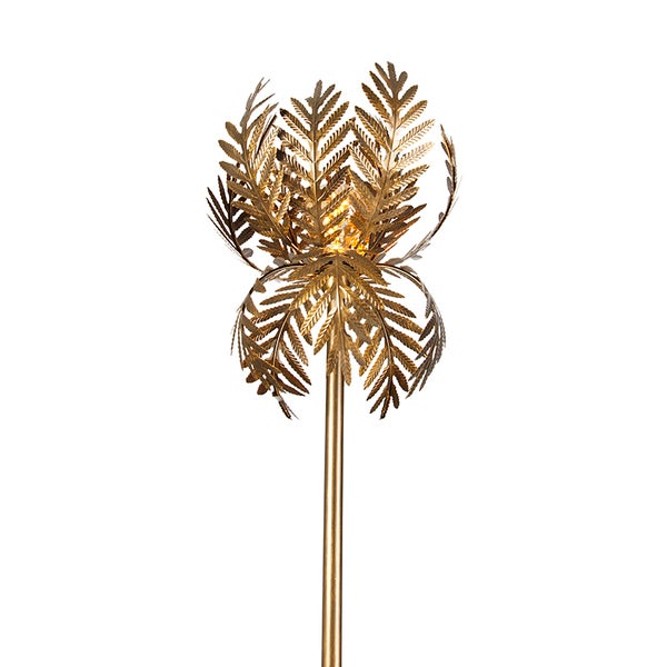 Stehlampe mit Blattdesign für Innenräume