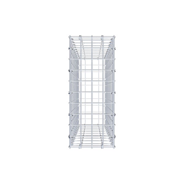 Gabione 100 cm x 20 cm x 50 cm (L x H x T), Maschenweite 5 cm x 10 cm, C-Ring