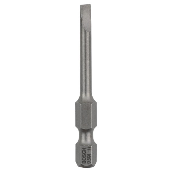 Bosch 3x Schrauberbit Extra-Hart, S 0,5 x 4,0, 49 mm - 2607001475