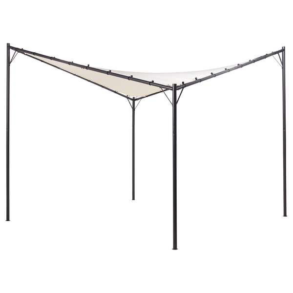 Pavillon AVENTINE Metall 300 cm 300 cm Beige