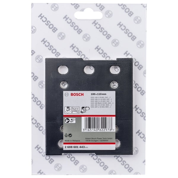 Bosch Schleifplatte 100x110 Millimeter