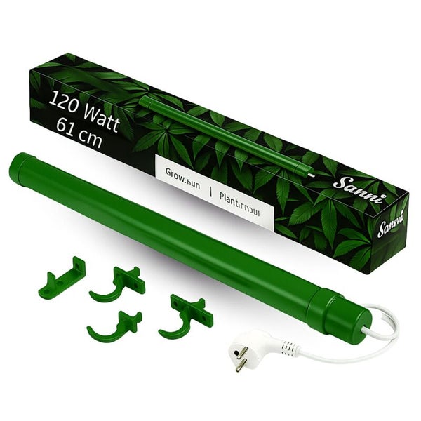 Sanni Grow.nun Plant.nun Pflanzenlampe mit Zubehör und Verpackung