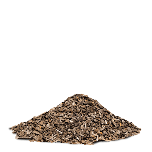 Galamio Kiefernrinde fein, Körnung 10 bis 20 mm, 60 Liter Sack, 100 Prozent Kiefer.