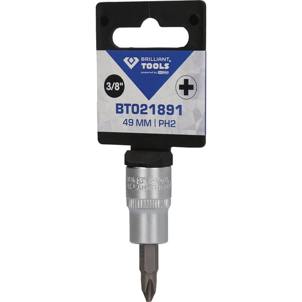 Brilliant Tools 3/4-Zoll Kraft-Stecknuss-Satz, sechskant, 8-teilig im Koffer