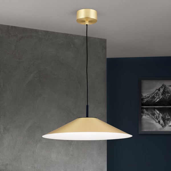 LED Hängeleuchte Gourmet Ø 35 cm Gold 3000K 22W 1700lm