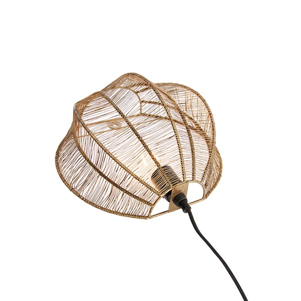 Pendelleuchte mit Drahtschirm