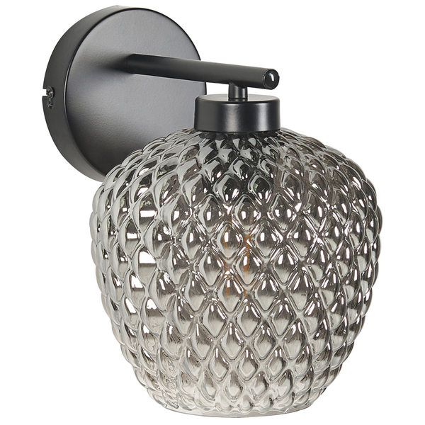 Wandlampe SHERRY Metall Grau