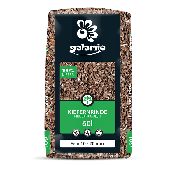 Nahaufnahme von Rindenmulch