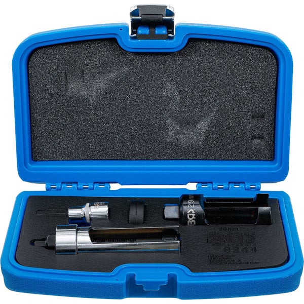 BGS Technic Glühkerzen Ausdreher Satz in blauem Koffer