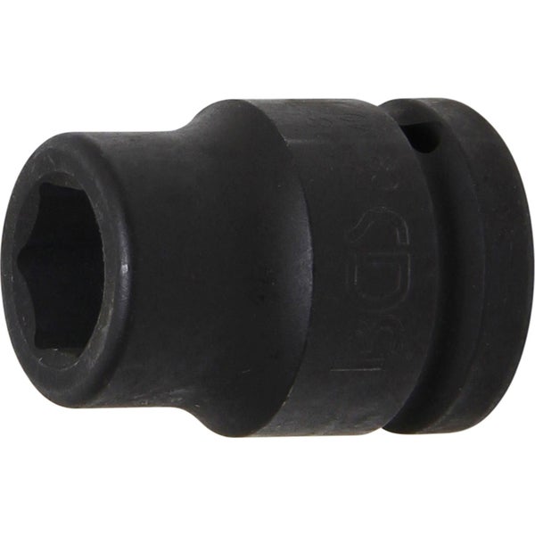 BGS Kraft-Steckschlüssel-Einsatz Sechskant Antrieb Innenvierkant 20 mm (3/4) SW 18 mm - 5618