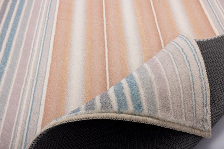 Farbenfrohe weiche Badematte Ariella Bunt 70x120 cm