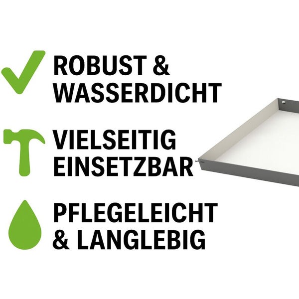 Robust und wasserdicht, vielseitig einsetzbar, pflegeleicht und langlebig.