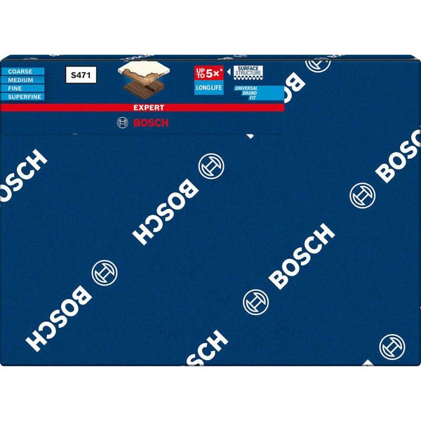 Bosch S471 Expert Schleifblätter-Set für Multischleifer