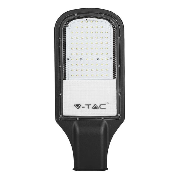 V-TAC Logo. LED-Straßenlaterne