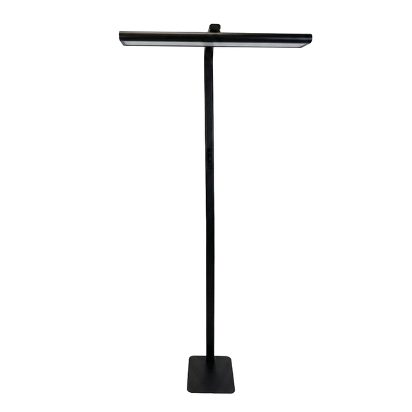 Stehleuchte aus Metall mit LED-Leuchte