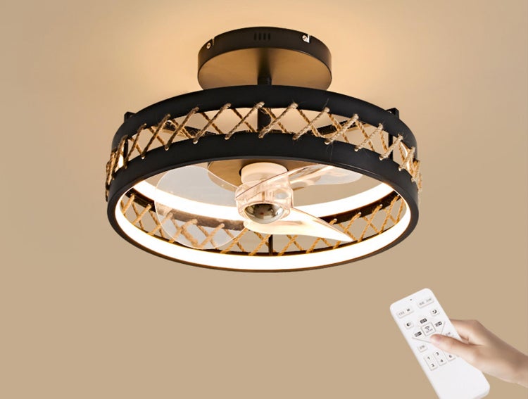 Deckenventilator mit Lampe und Fernbedienung