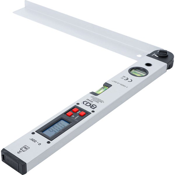 Digitaler Winkelmesser mit Wasserwaage