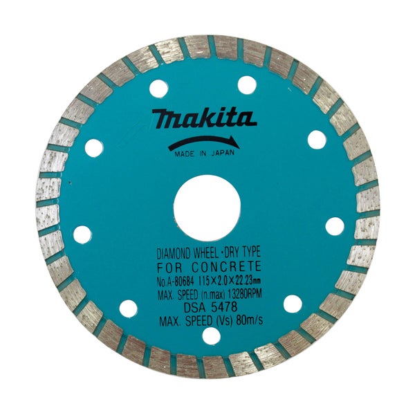 Makita Diamanttrennscheibe 115 mm Pfanne - A-80684