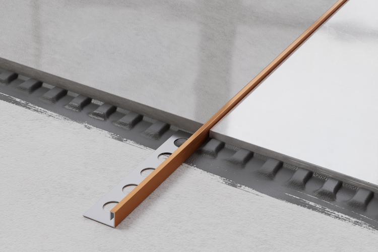 Fliesenprofil zur Kantenverarbeitung