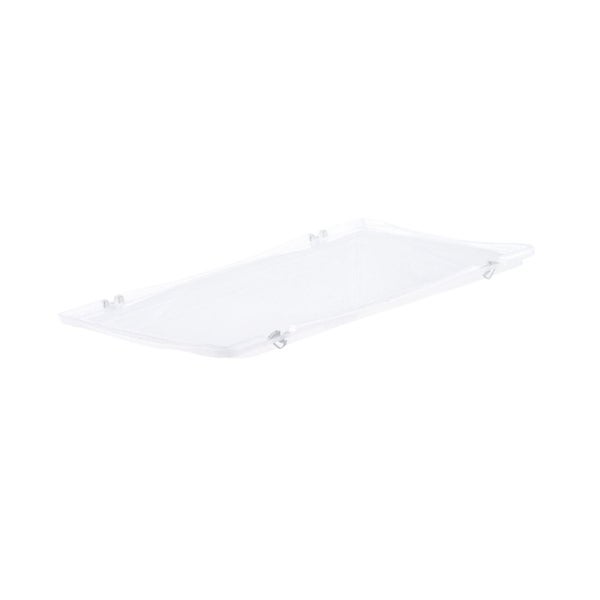 PROREGAL SuperSparSet 20x Transparenter Eurobehälter LightLine mit Offenem Griff und Scharnierdeckel  HxBxT 32 x 40 x 60 cm 66 Liter Eurobox
