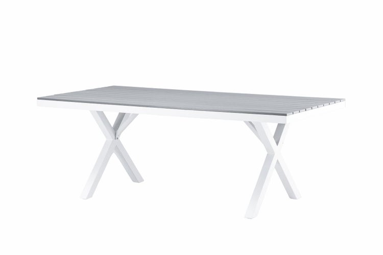 Garcia Gartentisch grau. 100 X 200 X 74 cm