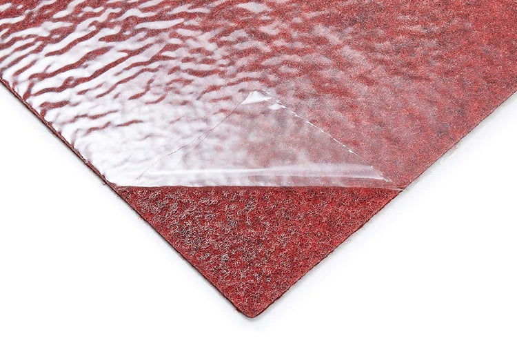 Teppichfliesen selbstklebend rot Nadelfilz-Teppichfliesen 40 x 40 cm für den Wohnbereich Schatex Easy adhesive