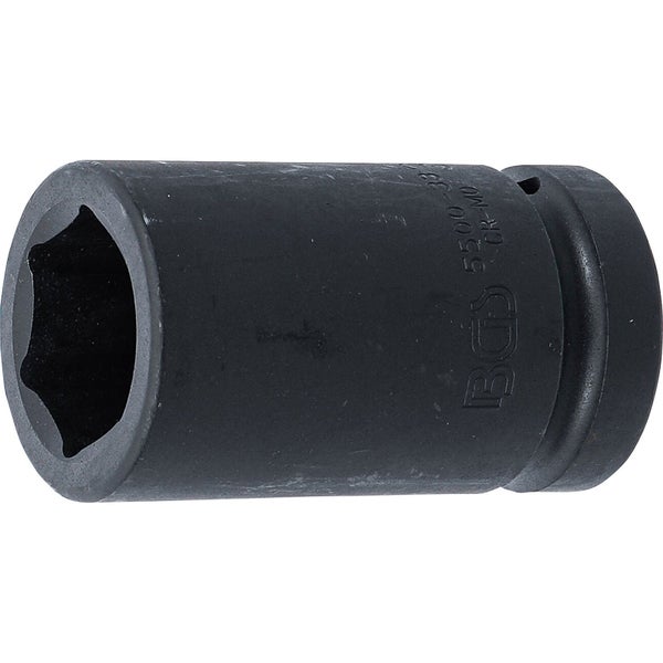 BGS Kraft-Steckschlüssel-Einsatz Sechskant tief Antrieb Innenvierkant 25 mm (1) SW 33 mm - 5500-33
