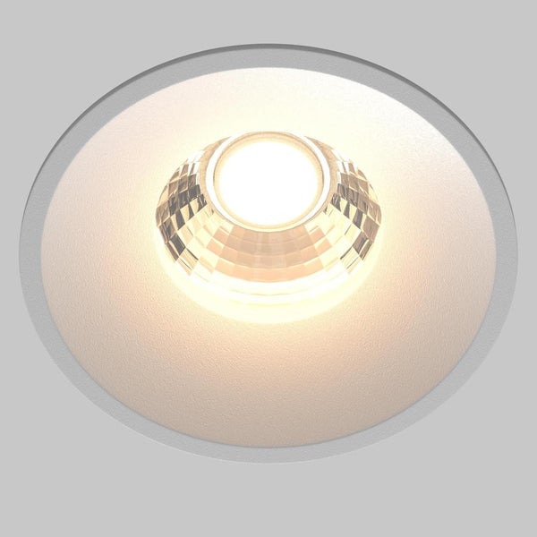 LED Einbauleuchte Round in Weiß 12W 920lm 80mm