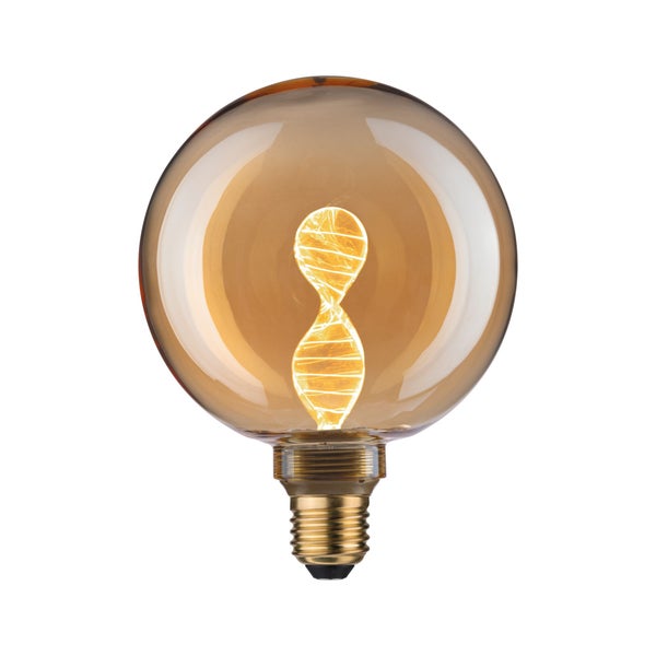 Inner Glow Edition LED Globe Helix E27 230V 180lm 3,5W 1800K Gold