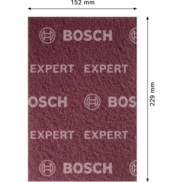 Bosch 20x Expert N880 Vliespad zum Handschleifen 152 x 229 mm sehr fein A - 2608901215