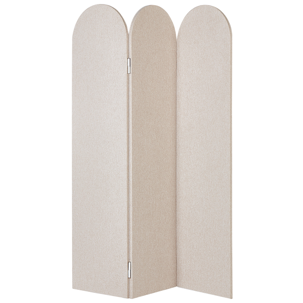 Akustik Raumteiler 3-teilig SLIMMY Beige 120 cm 160 cm