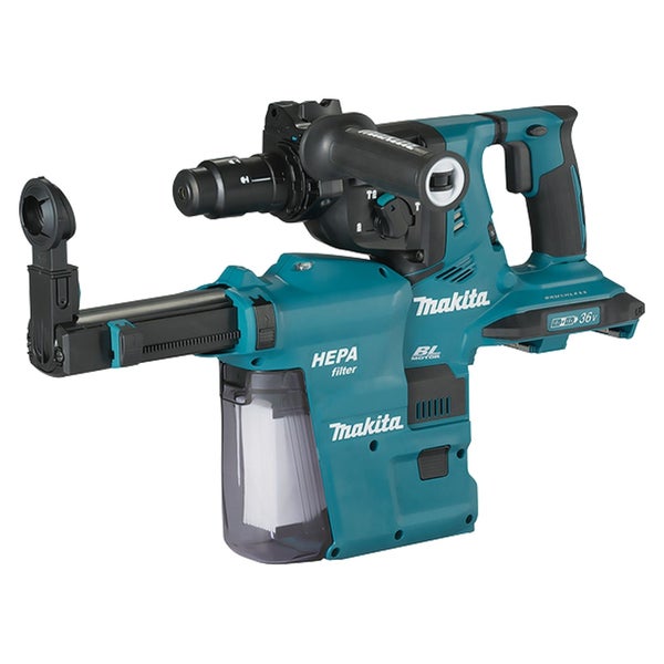 Makita DHR283ZWJU Akku-Kombihammer 2x 18 V Solo inkl. Staubabsaugung