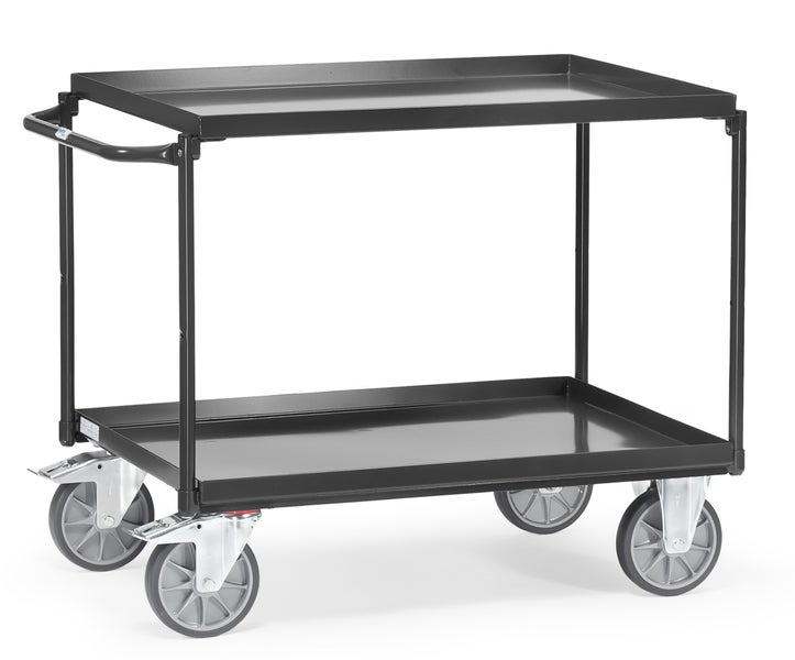 Transportwagen mit zwei Ablageflächen und Griff