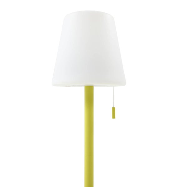 Lindby LED Akkutischlampe höhenverstellbar, Lichtfarbe 3-stufig einstellbar Akku Tischlampe kabellos aufladbare tragbare Tischleuchte Garten IP44