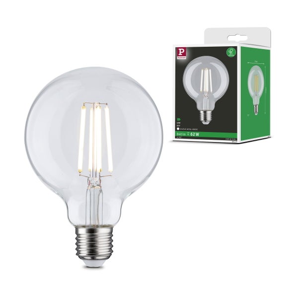 Eco-Line Filament 230V LED Globe G95 E27 840lm 4W 4000K Klar