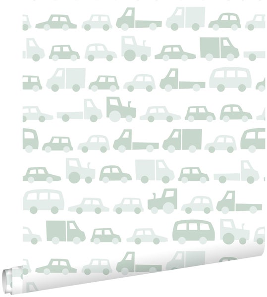 Tapete mit Fahrzeugmuster