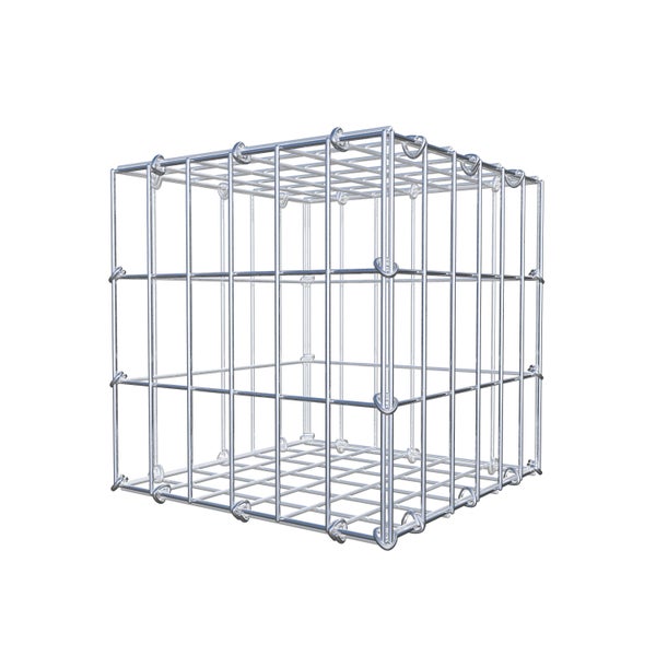 Gabione 30 cm x 30 cm x 30 cm (L x H x T), Maschenweite 5 cm x 10 cm, C-Ring