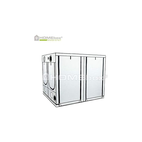 Premium Homebox Ambient Q240 Growbox – 240x240x200 cm, Lichtdichtes Zelt mit hochwertiger Reflektionsbeschichtung & robustem Stecksystem für optimale Indoor Pflanzenzucht