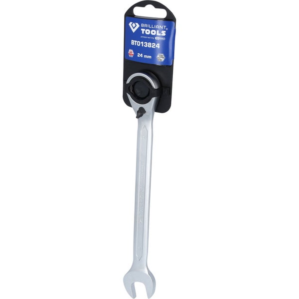 Brilliant Tools Ringratschenschlüssel, 24 Millimeter