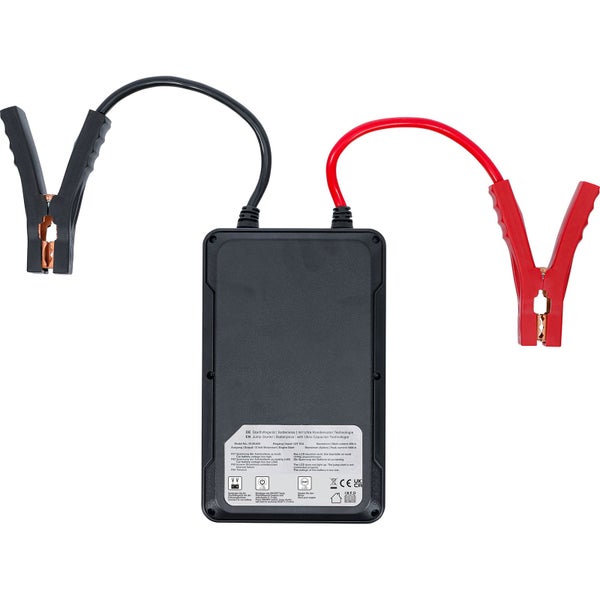 Batterieloser Jumpstarter mit Klemmen