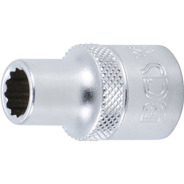 BGS Steckschlüssel-Einsatz-Satz Zwölfkant Antrieb Innenvierkant 12,5 mm (1/2) Zollgrößen 10tlg. - 9114