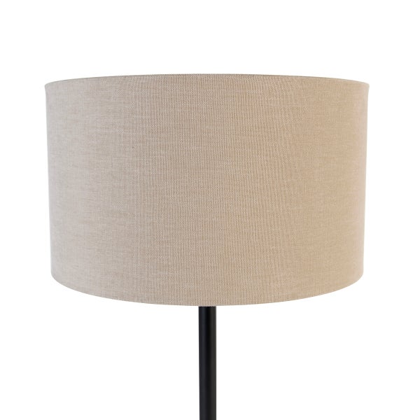 Stehleuchte mit Stoffschirm
