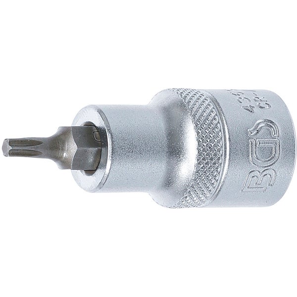 BGS Bit-Einsatz Antrieb Innenvierkant 12,5 mm (1/2) T-Profil (für Torx) T20 - 4369