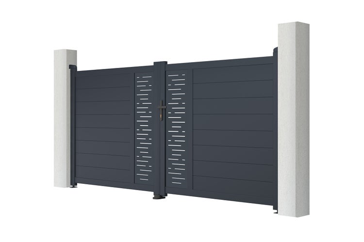 Elektrisches Flügeltor 3 m ARLBERG 300B140 + Motorisierung RANGER B150