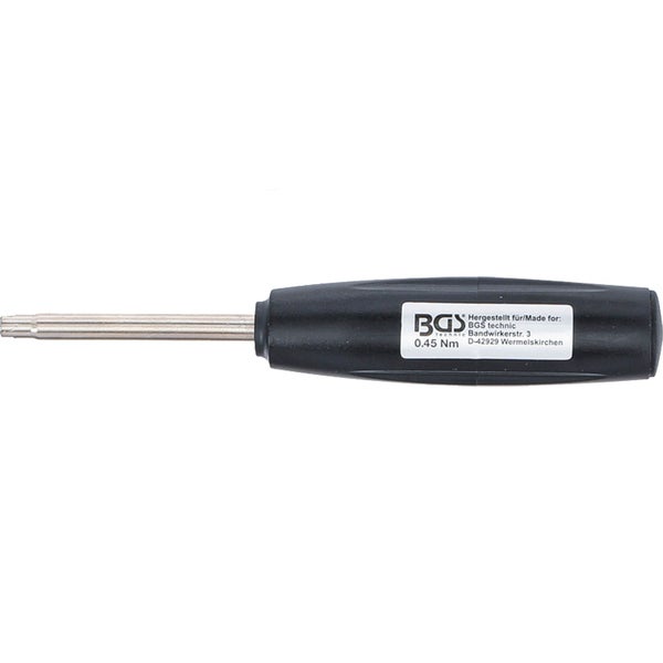 BGS Drehmomentschrauber für Ventil-Einsätze 0,45 Nm - 1551