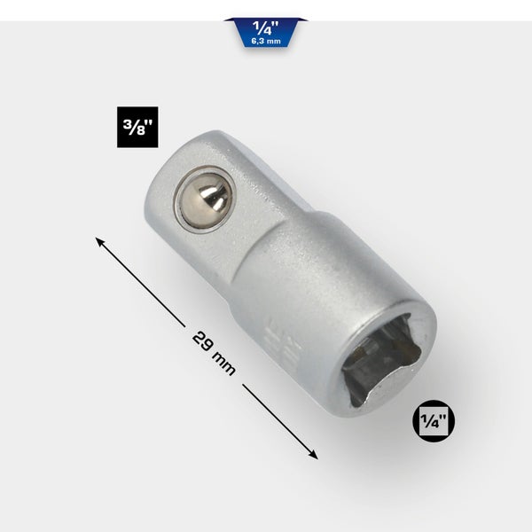 BRILLIANT TOOLS 1/4 Adapter auf 3/8 - BT020911