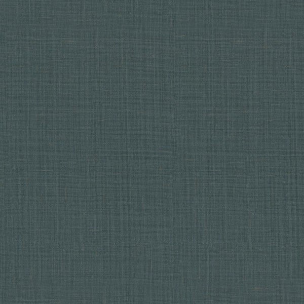 Zambaiti Tapete Leinen-Optik Graublau - 106 cm x 10 m - 661988