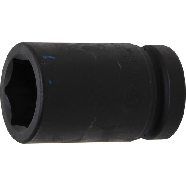 BGS Kraft-Steckschlüssel-Einsatz Sechskant tief Antrieb Innenvierkant 25 mm (1) SW 36 mm - 5500-36