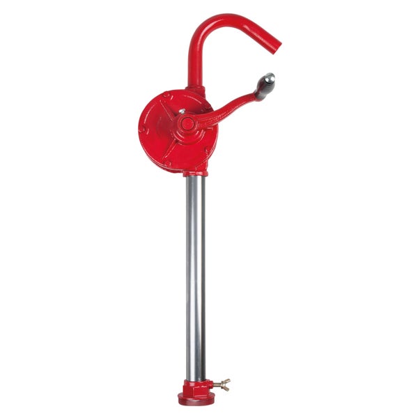 Handpumpe für Fässer mit Kurbel